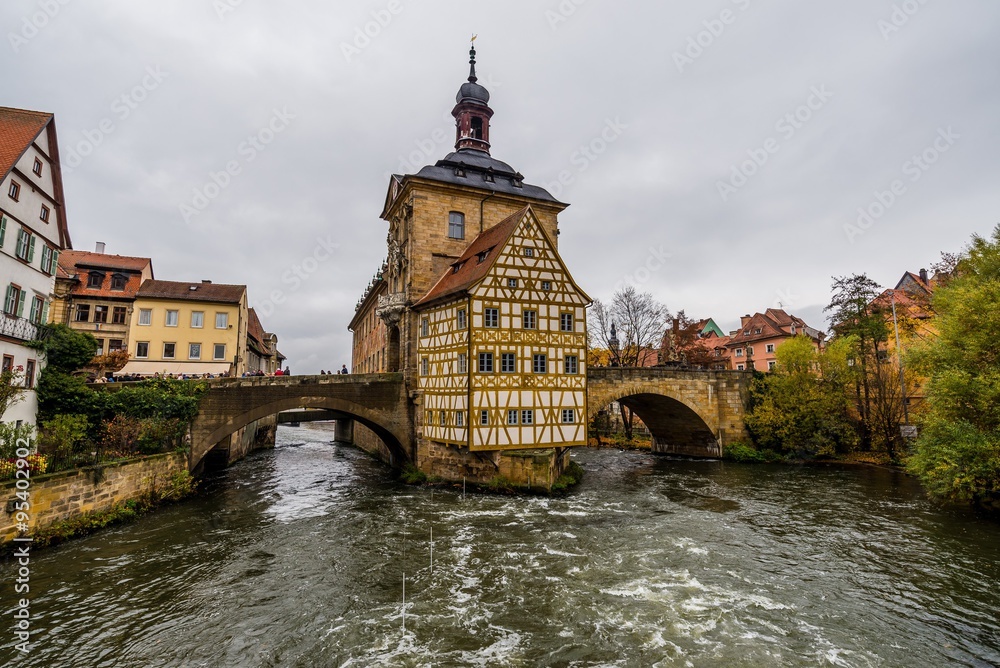 Fototapeta premium the old town hall of bamberg