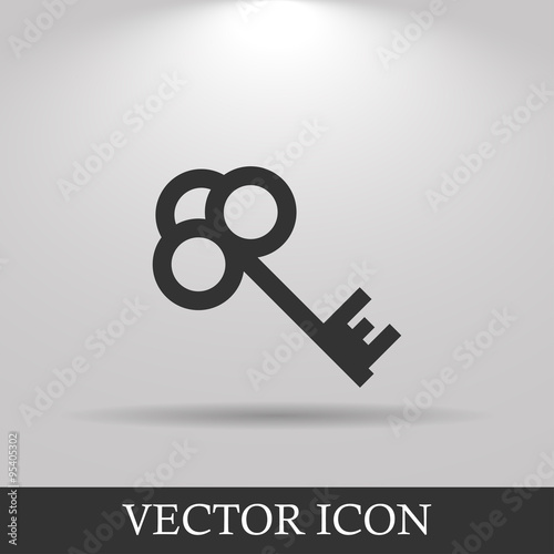 Key vector icon