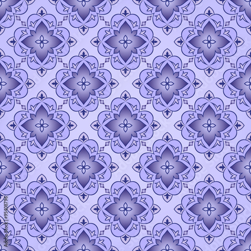 Vintage seamless texture on violet.