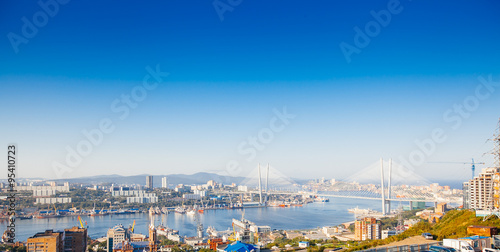  Bridge in Vladivostok city  Russia