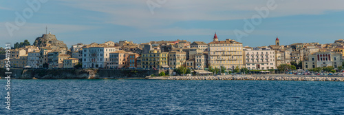 Panorama of Corfu City