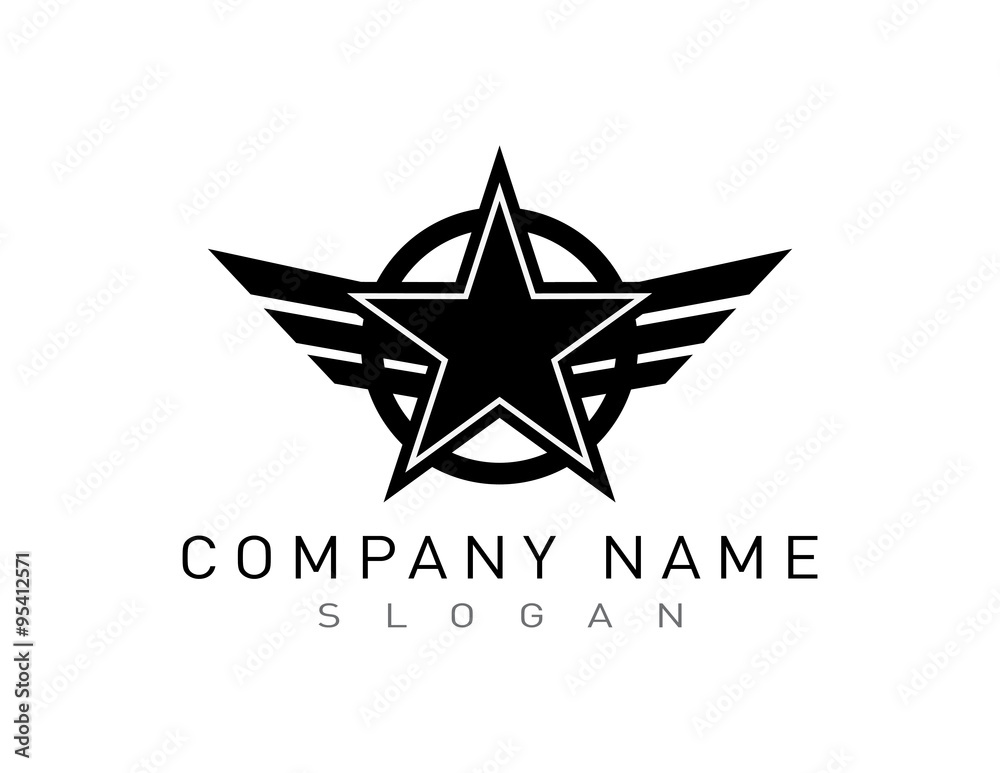 Obraz premium Star wings design