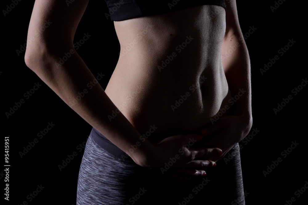 Naklejka premium Fitness