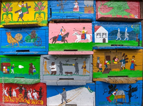 Traditional Apiary in Slovenia