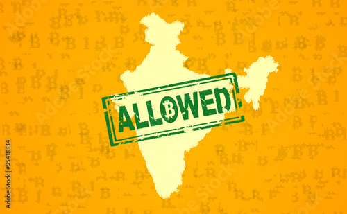 India allowed bitcoin