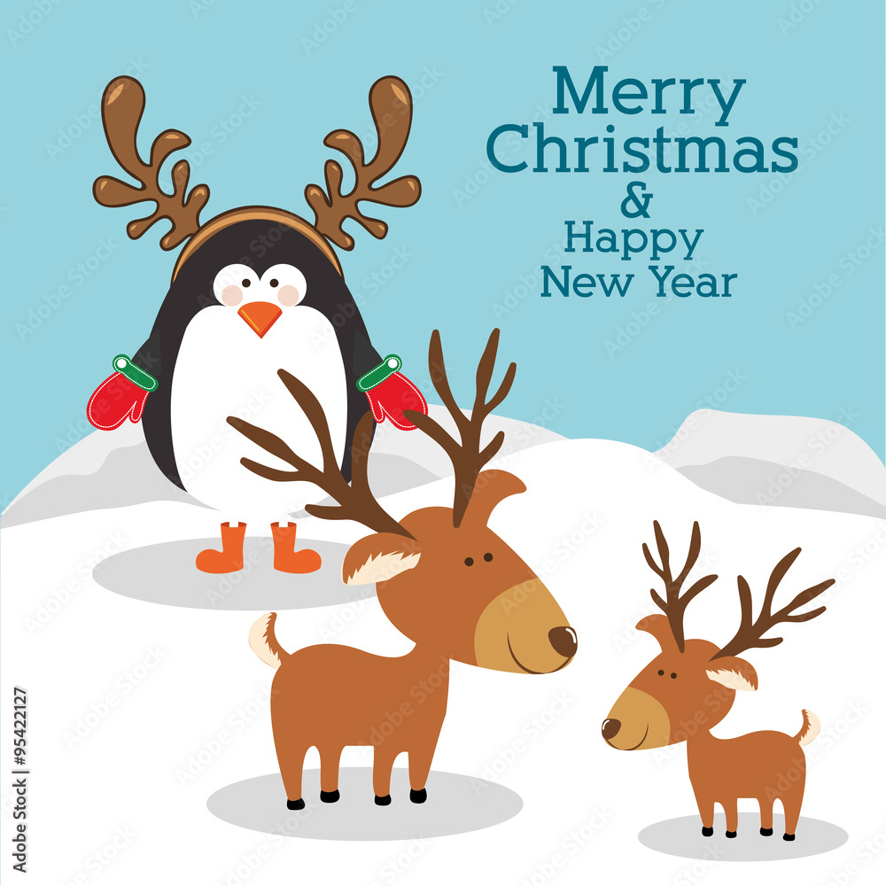 happy merry christmas design happy merry christmas design