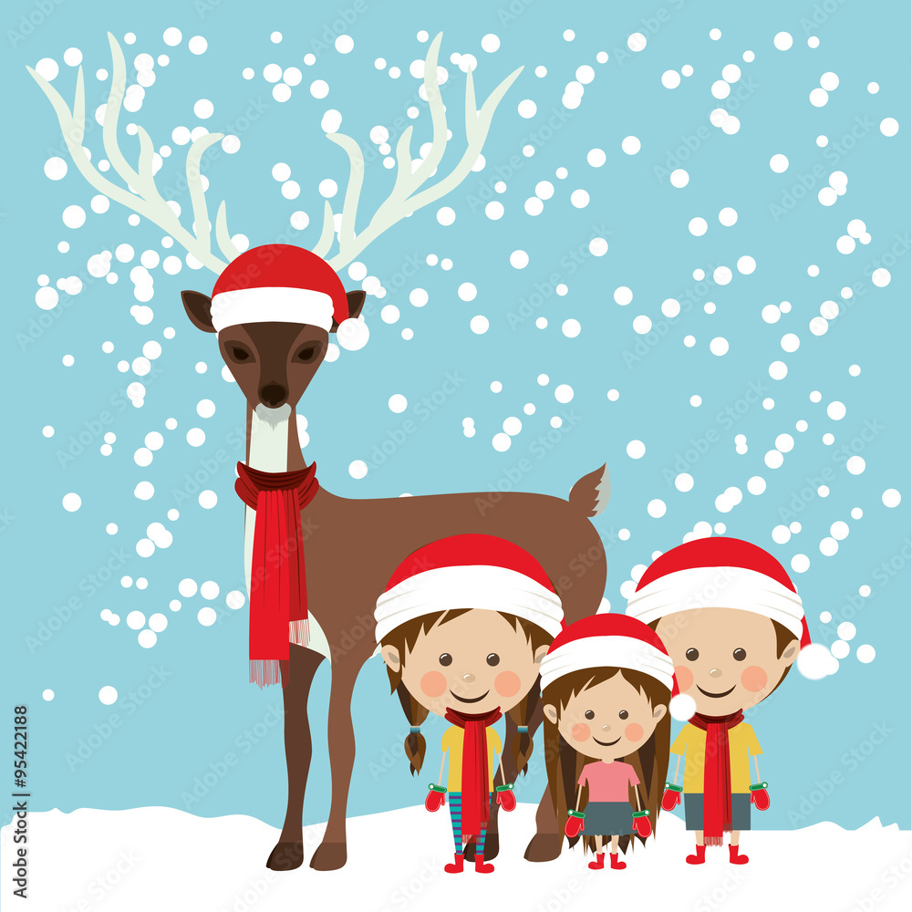 happy merry christmas design happy merry christmas design