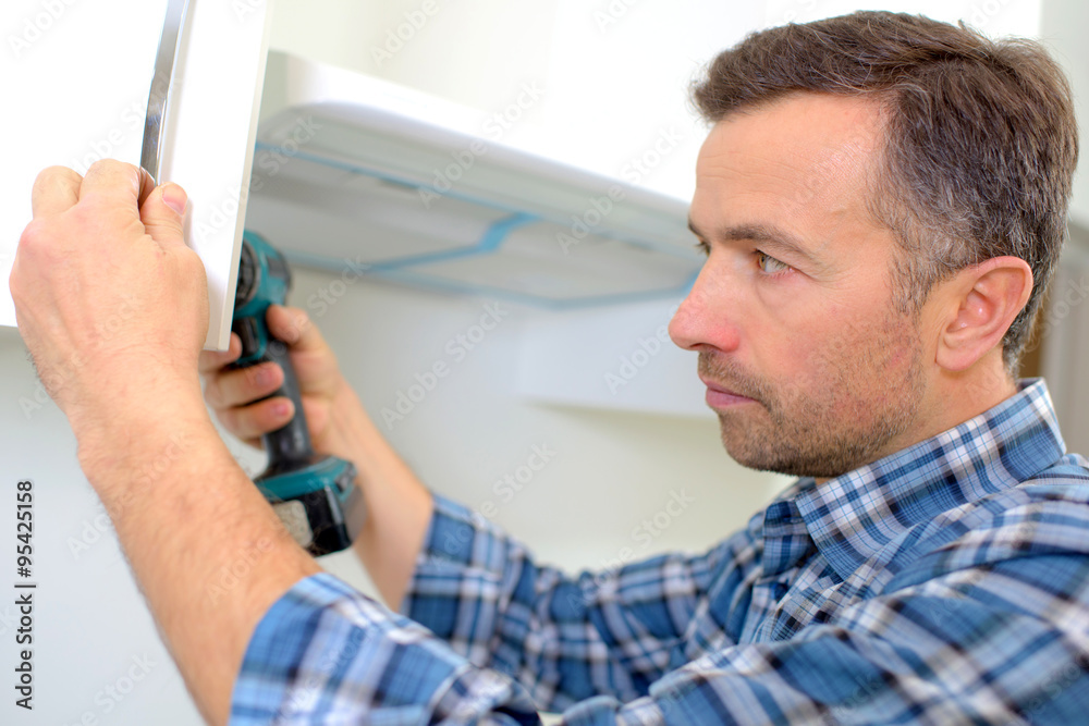 Carpenter drilling