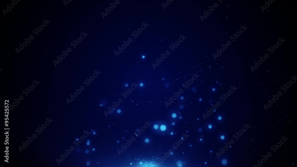particle blue particle blue