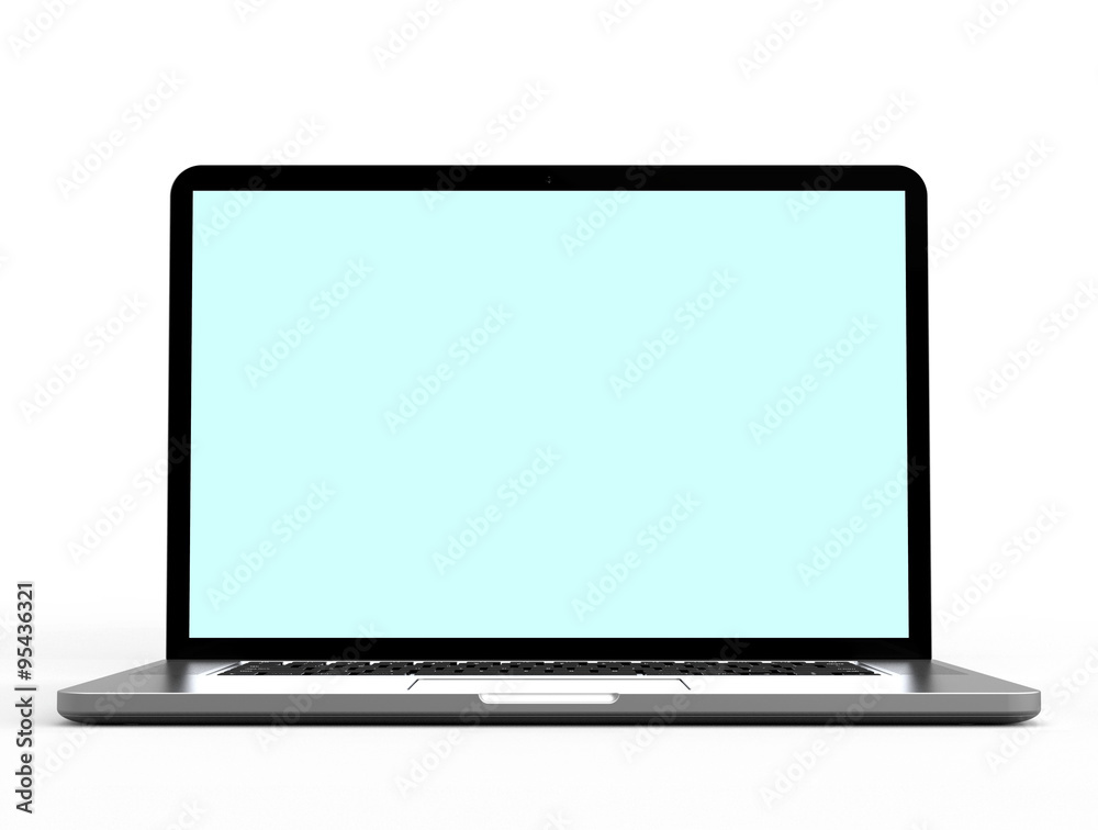 Laptop computer isolated on white Laptop computer isolated on white