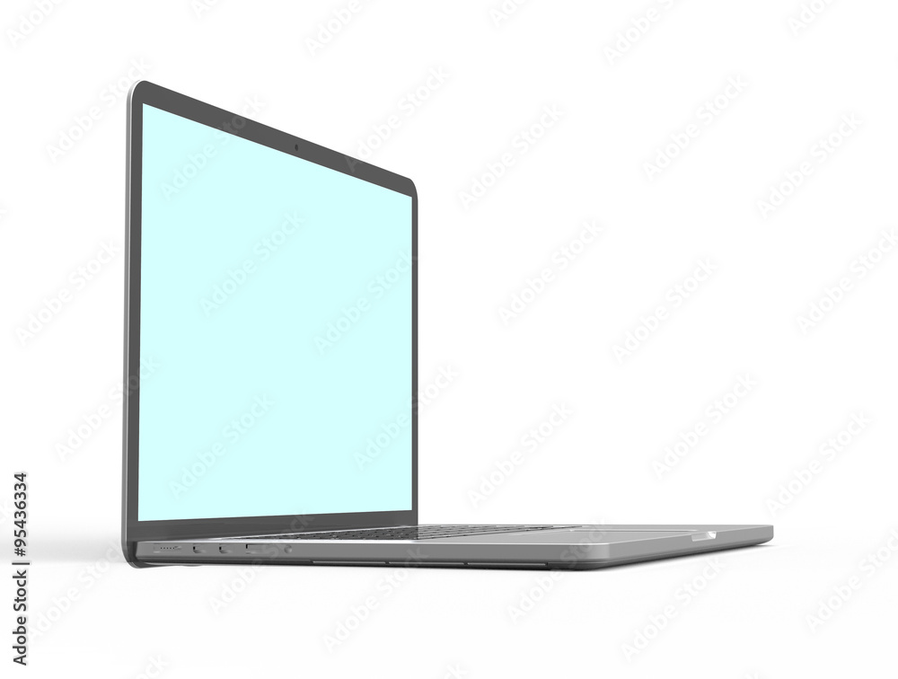 Laptop computer isolated on white Laptop computer isolated on white