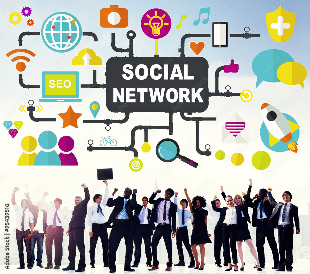 Social Network Internet Online Society Connecting Social Media C Social Network Internet Online Society Connecting Social Media C