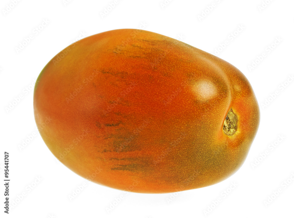 Obraz premium Plum tomato on a white background