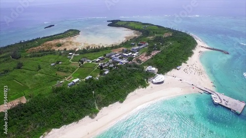 AERIAL OKINAWA MINNA Island