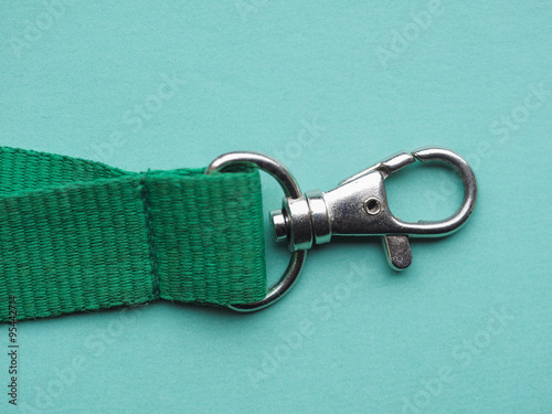 Green keyring photo