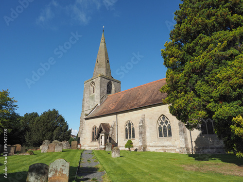 Photography St Mary Magdalene church in Tanworth in Arden