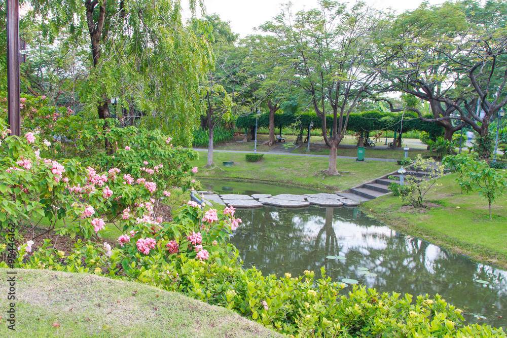 walkway view, Botanical garden, Queen Sirikit Park