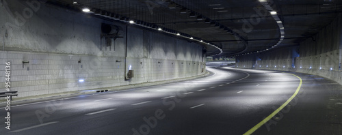 Photo Highway at Night