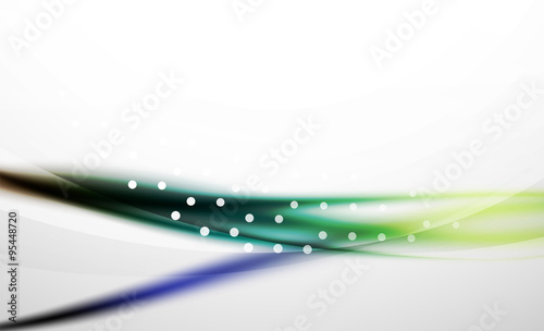 Colorful wave line, abstract background with light and shadow effects