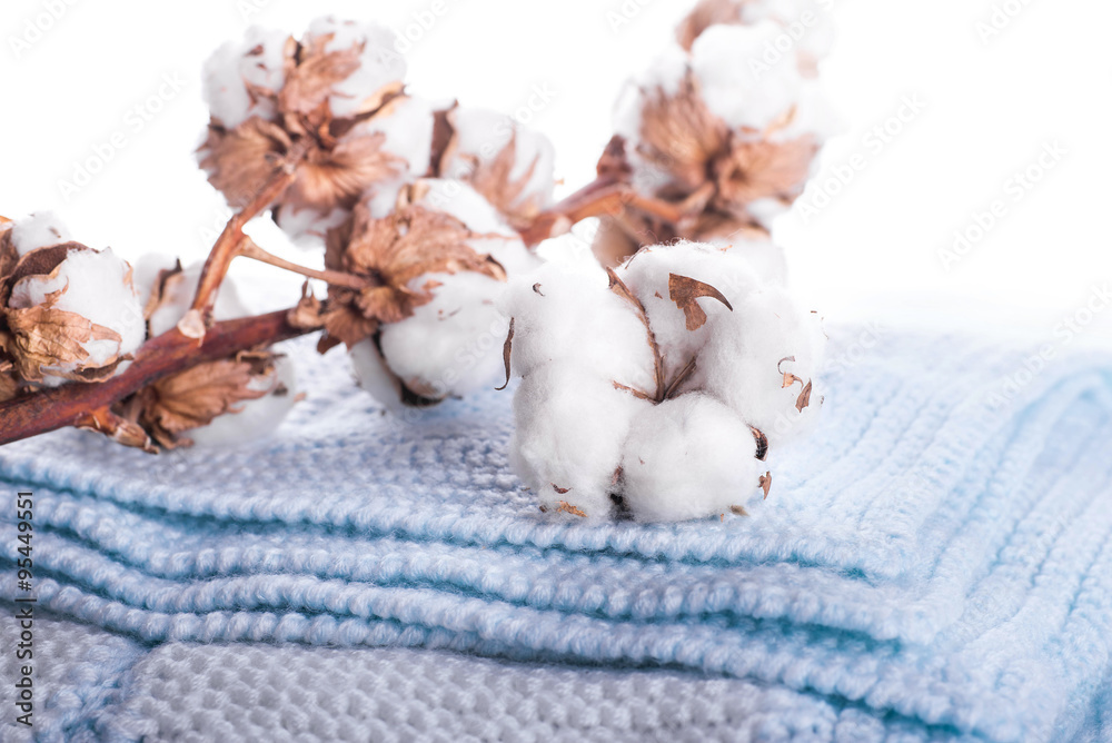 Flowers blossoming cotton knitted fabric sample Flowers blossoming cotton knitted fabric sample