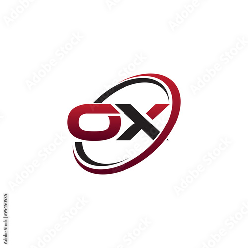 Modern Initial Logo Circle OX Free Download Modern Initial Logo Circle OX - GFXLoad