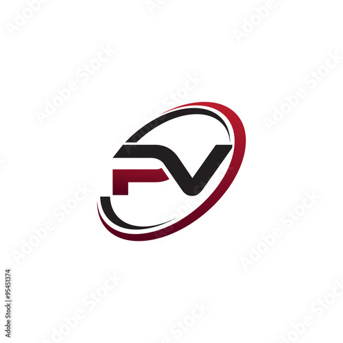 Modern Initial Logo Circle PV