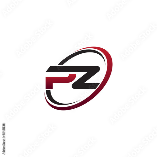 Free Download Modern Initial Logo Circle PZ - GFXLoad