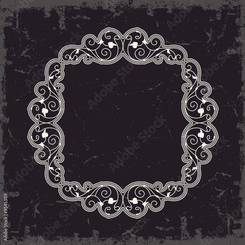 Frame in vintage style