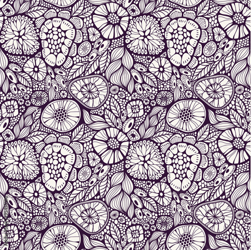 Abstract floral pattern