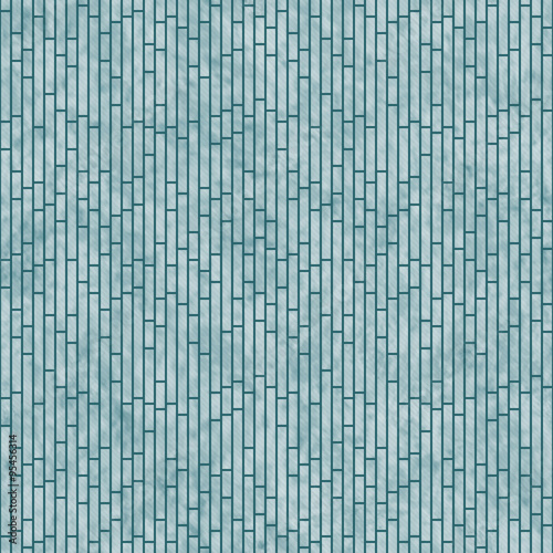 Wallpaper Mural Teal Rectangle Slates Tile Pattern Repeat Background Torontodigital.ca