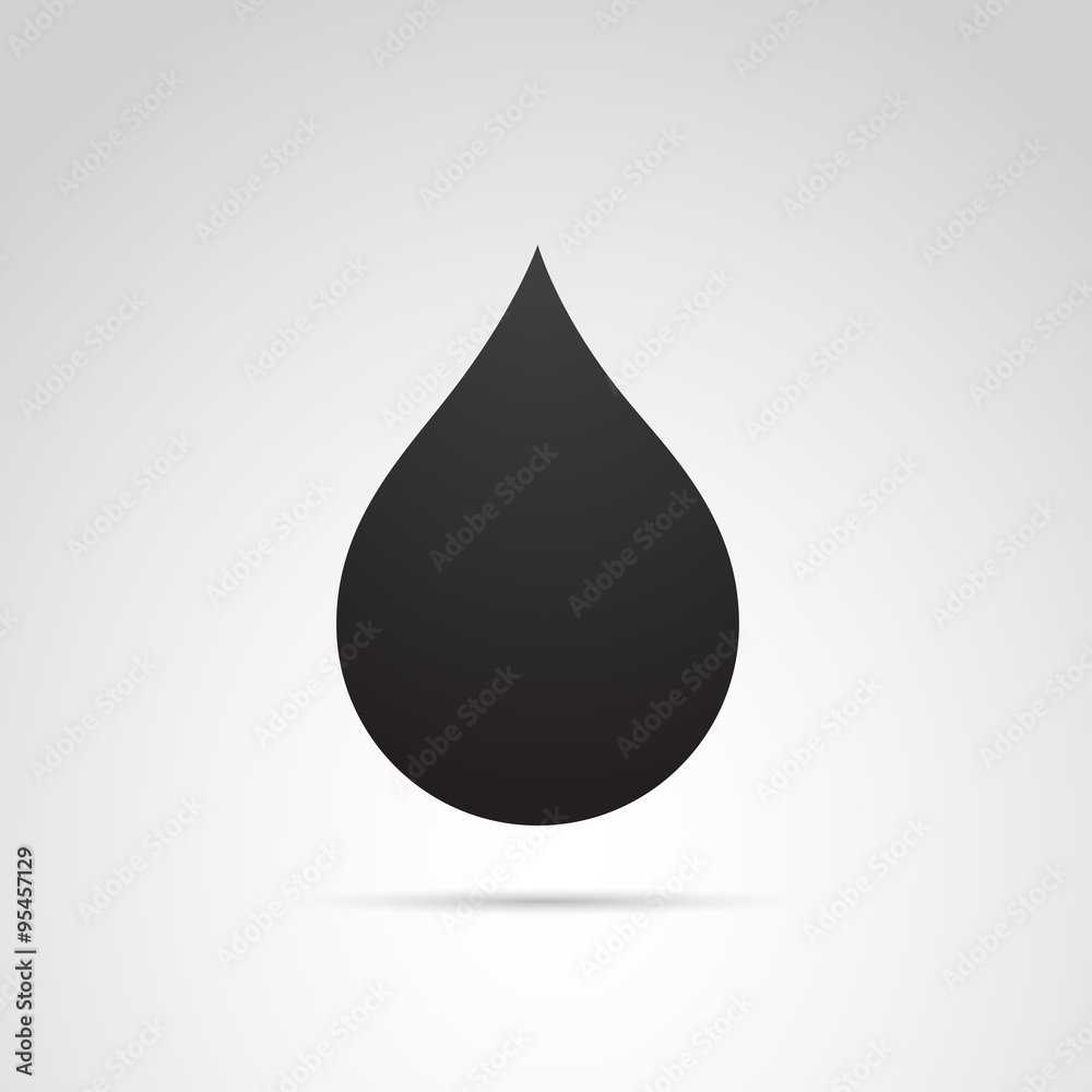 Drop VECTOR art. Drop VECTOR art.