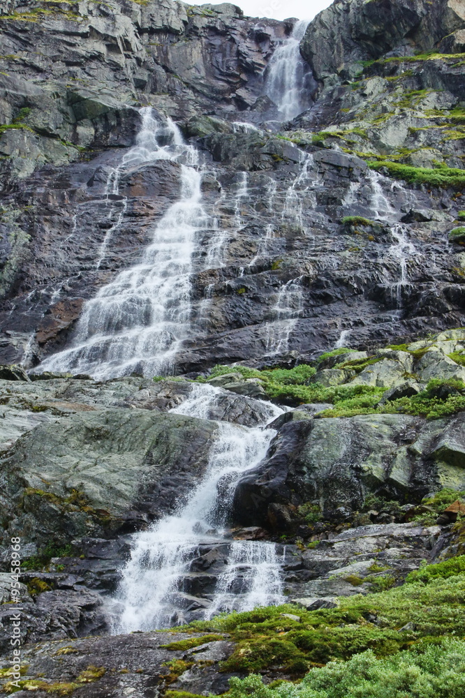 Naklejka premium Wasserfall