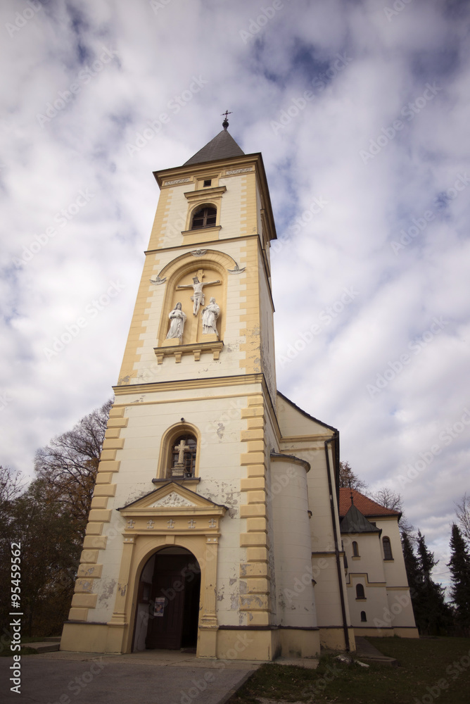 Old church in Dubranec