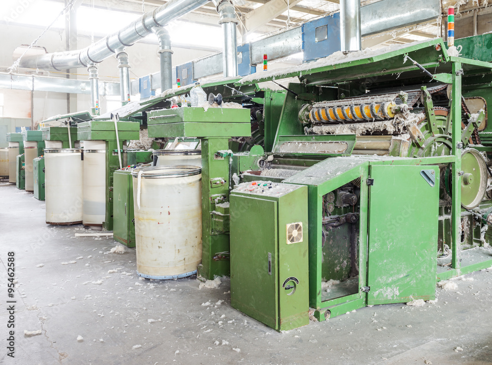 Textile production line Textile production line