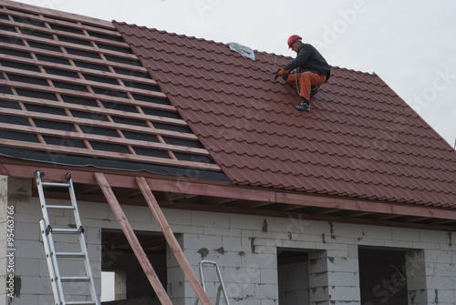 metal tile roof