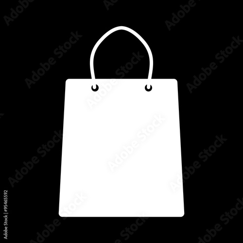 The shopping bag icon