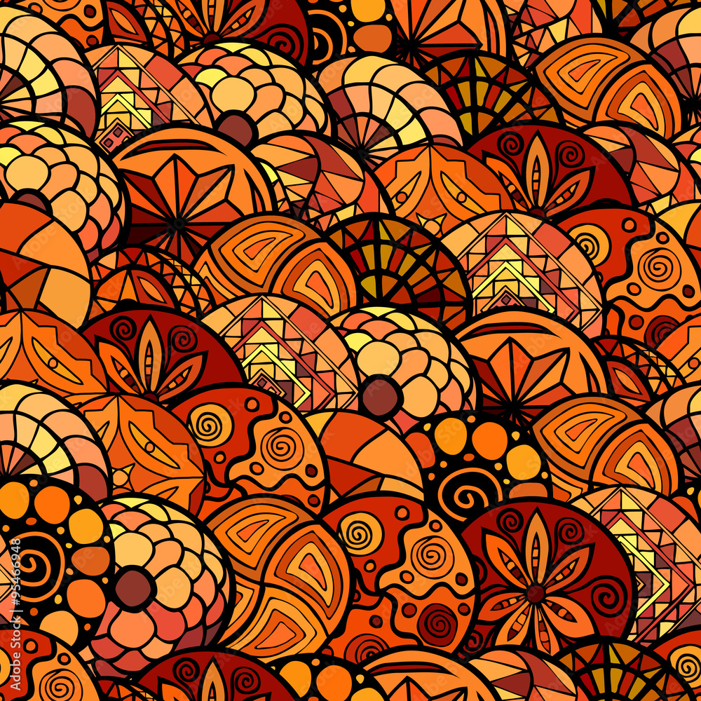 hand drawn vector ethnic seamless pattern hand drawn vector ethnic seamless pattern