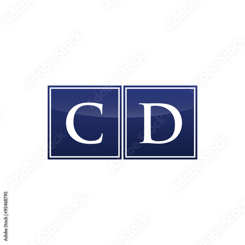Letter Iitial Logo CD