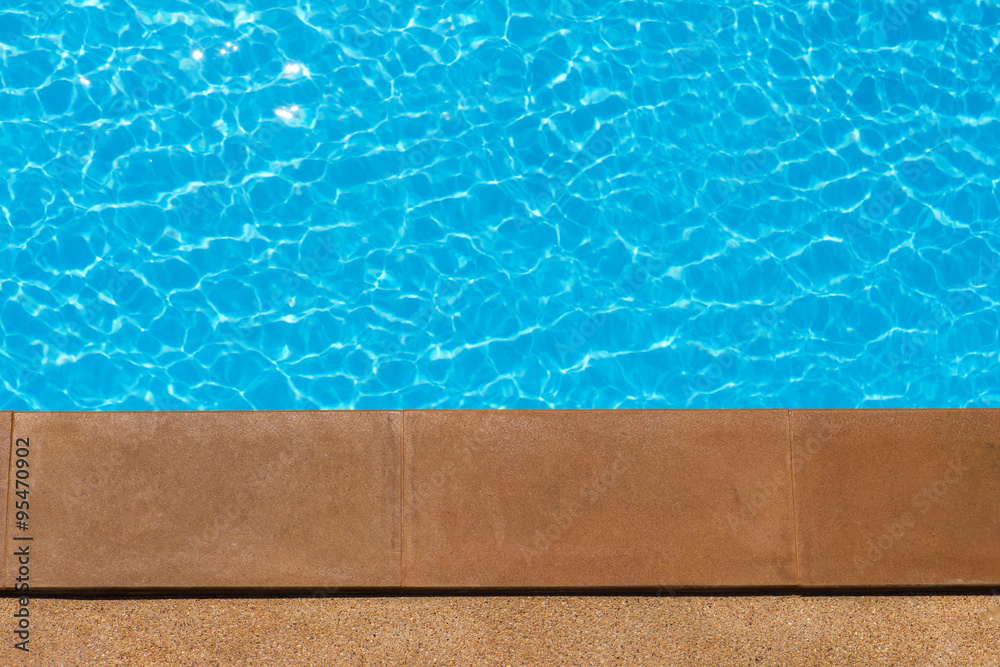 Obraz premium Water in swimming pool