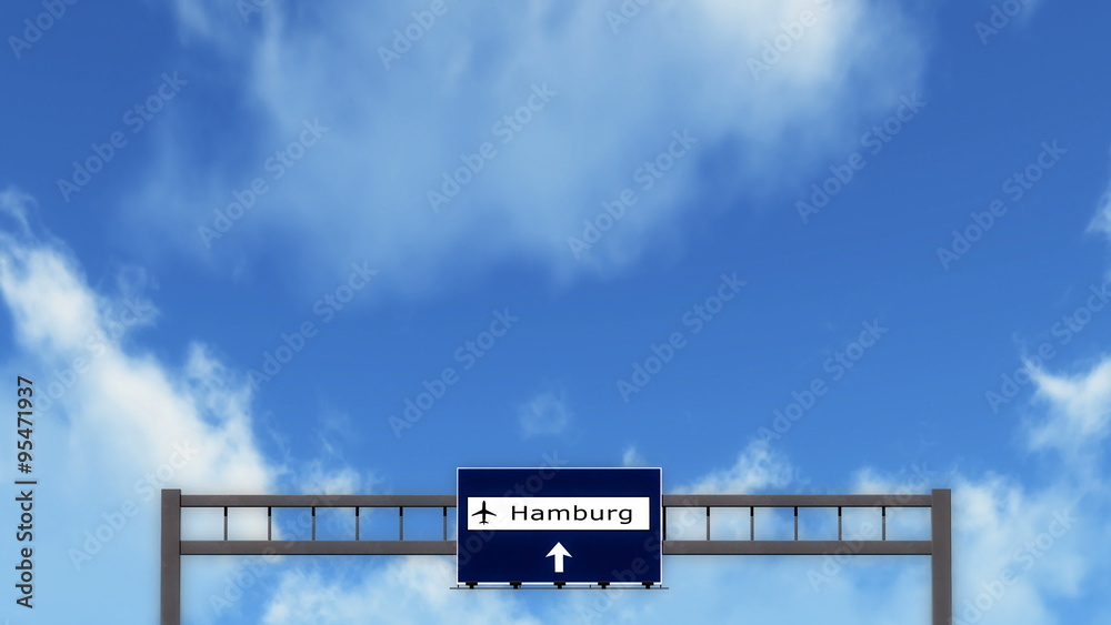 Passing under Hamburg Germany Airport Highway Sign
Passing under Hamburg Germany Airport Highway Sign