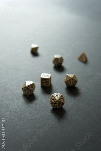 Role playing dice