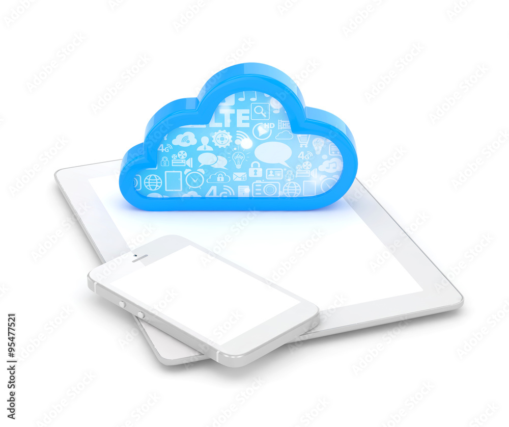tablet pc, smart phone and cloud tablet pc, smart phone and cloud