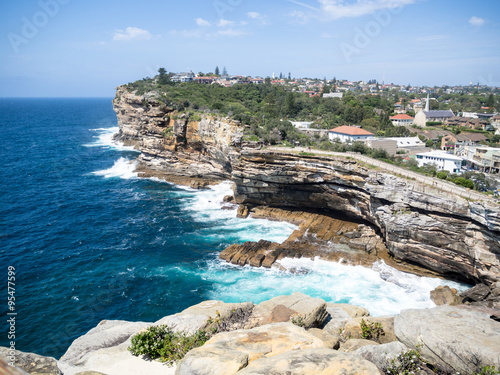 Canvas Print The Gap at Watsons Bay, Sydney, Australia