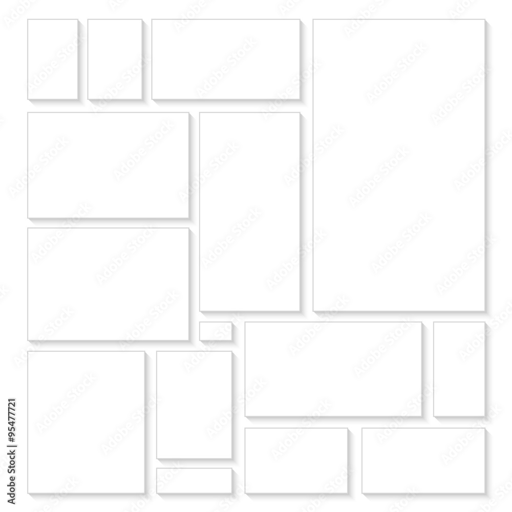 blank frame template set blank frame template set