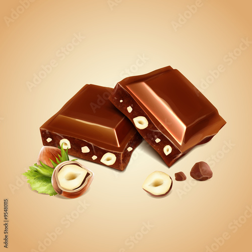 chocolate with hazelnut