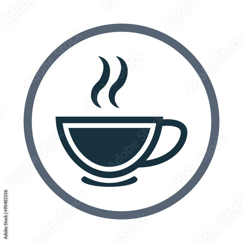 Cup of warm liquid icon