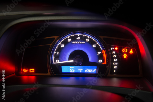 Car instrument panel