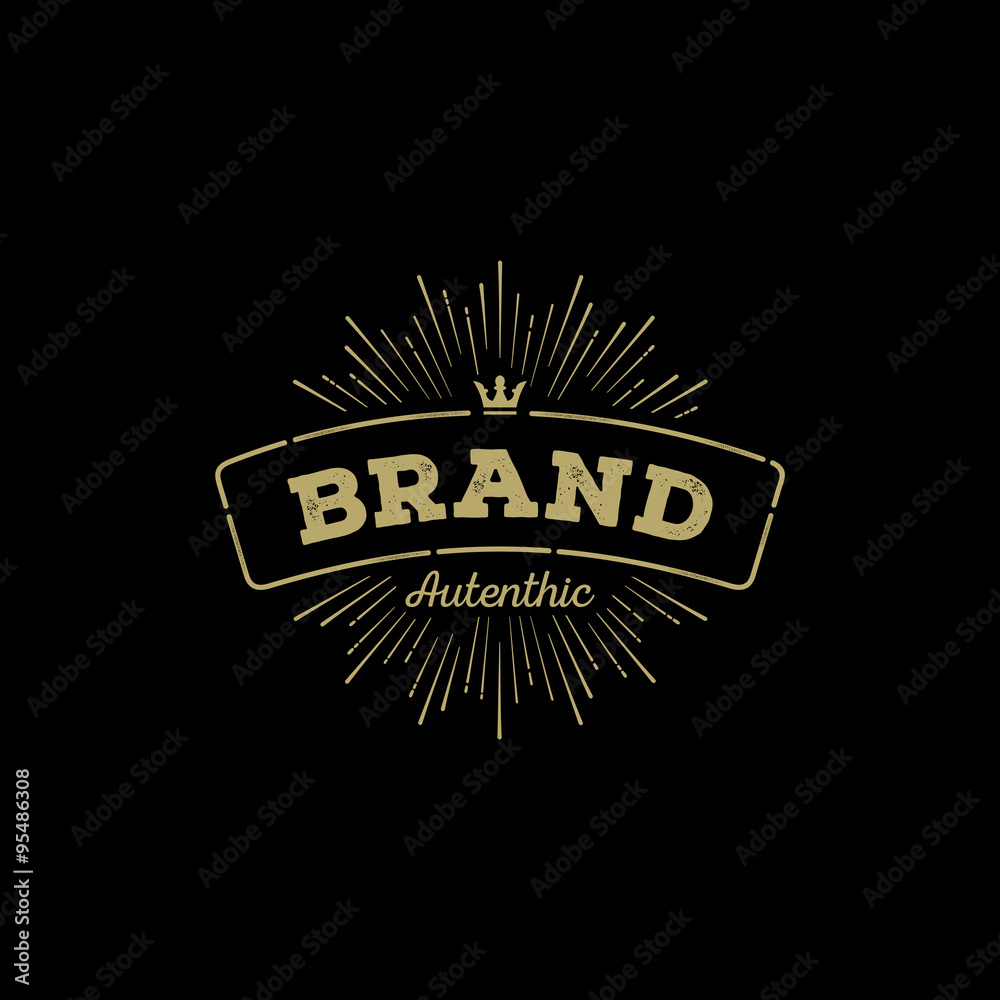 Brand sign template