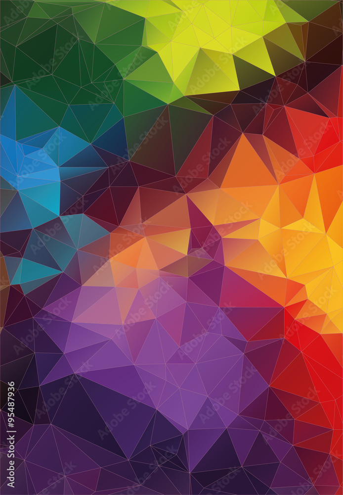 Abstract triangle mosaic colorful background Abstract triangle mosaic colorful background