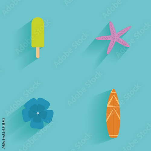 Summer Vacation objects